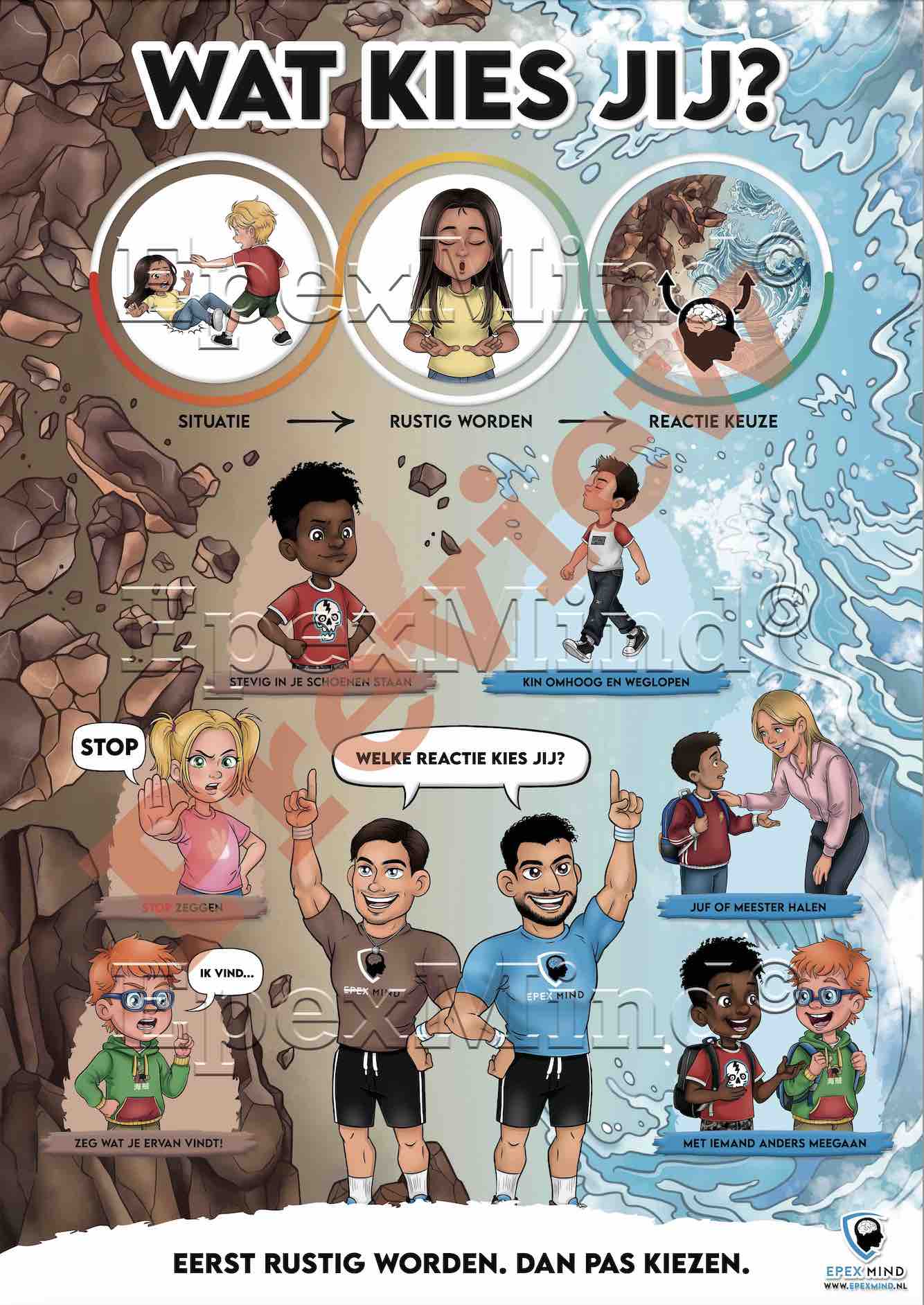 Rots en water training poster
